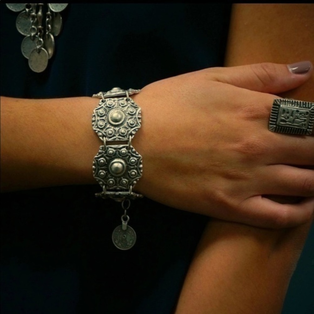 BoHo coin bracelet